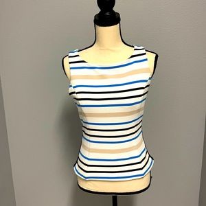 Striped top by White House Black market. Size 2